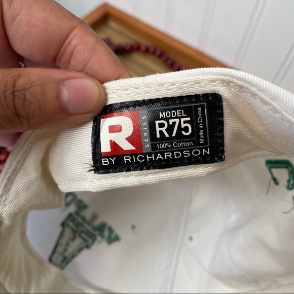 Valpo Football White Baseball Hat - Picture 5 of 5